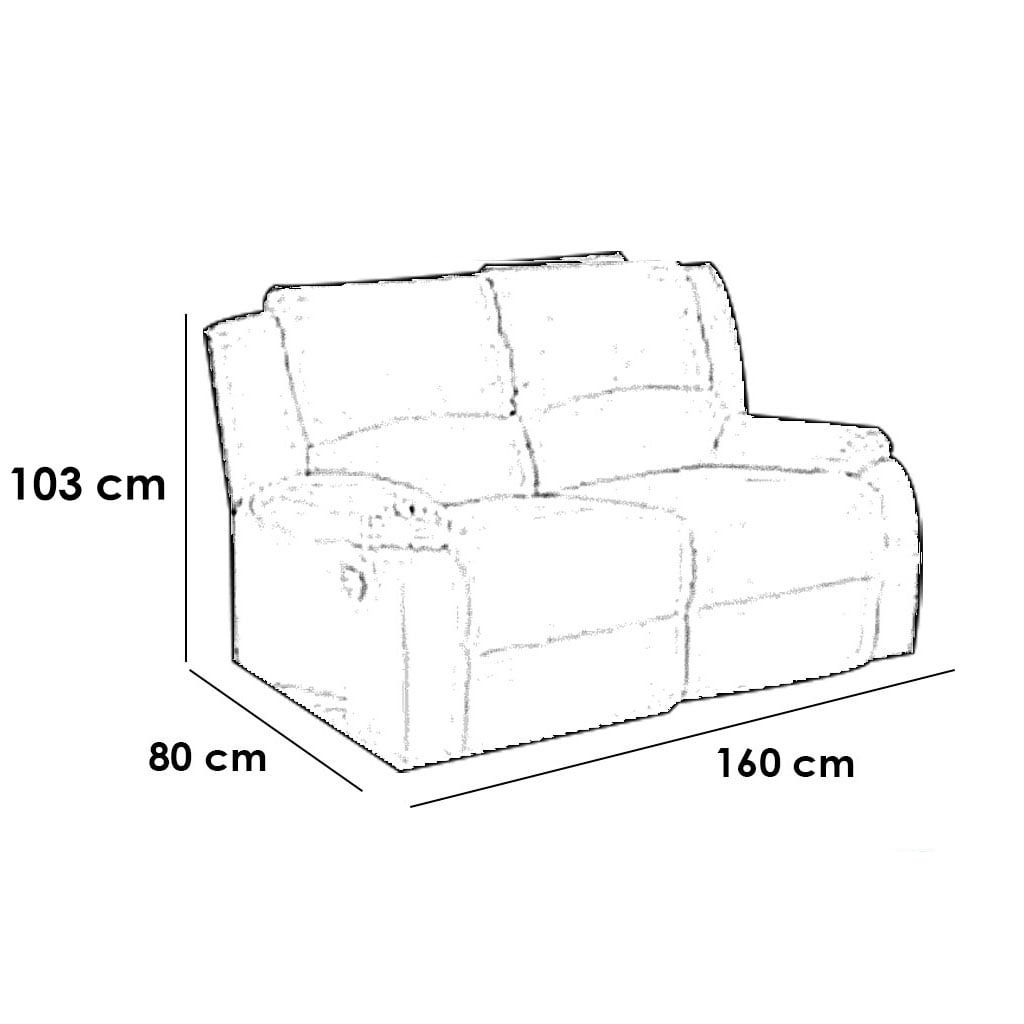 3-Piece Lazy Boy Set in Beech Wood and Metal | Brown - Image 4