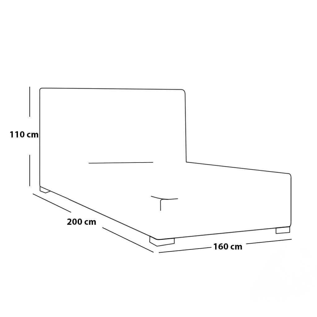 Bedroom Set – MDF Wood (5 Pieces) | White - Image 4