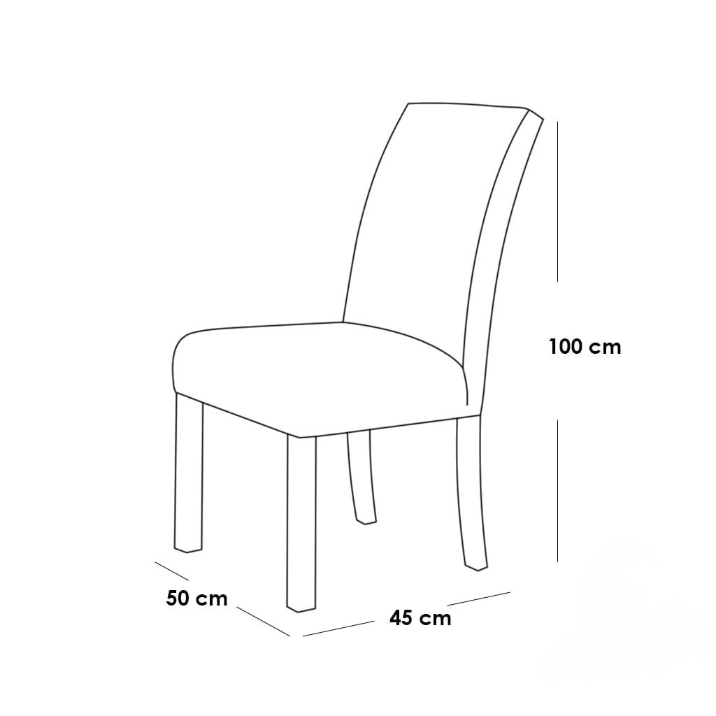 Dining Table Set – Beech Wood, MDF & Velvet (7 Pieces) - Image 3