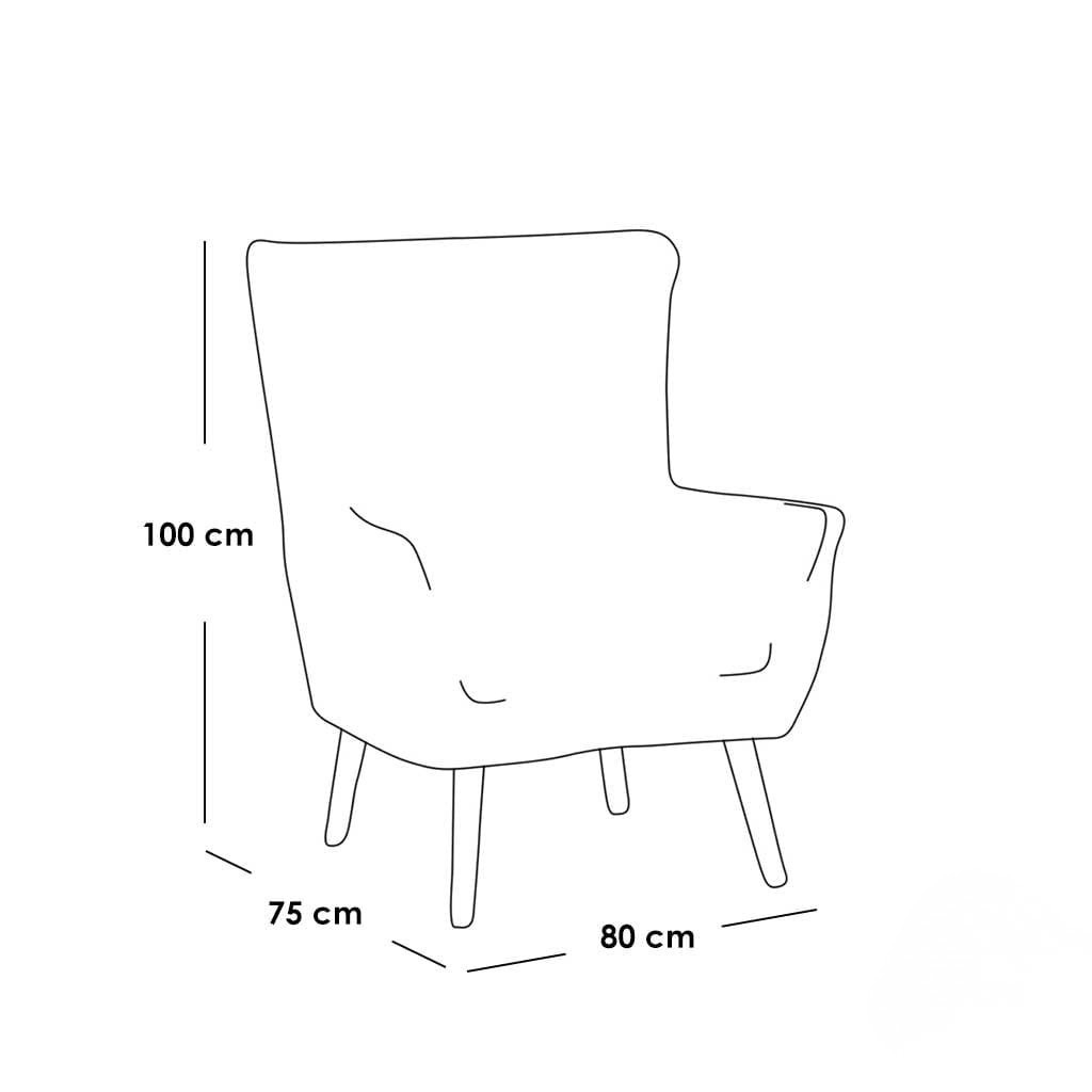 Modern Living Room Set – Red Beech Wood & Velvet (3 Pieces) | Pink & White - Image 3