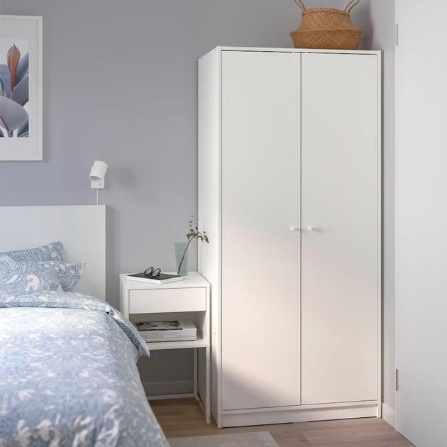 European Union Wood Wardrobe – 80×40×176 cm