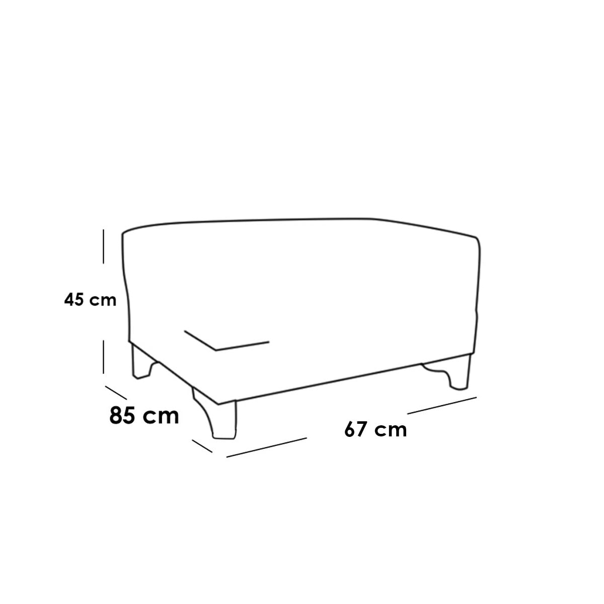 Corner Sofa with 2 Ottomans – Natural Wood & Linen - Image 10